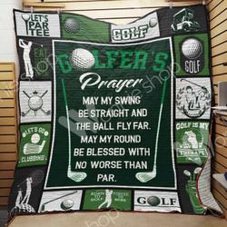 Golf Quilt Blanket Dhc03021250Td and Home Decor