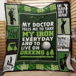 Golf Quilt Blanket Dhc03021259Td and Home Decor