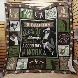 Golf Quilt Blanket Dhc03021269Td and Home Decor