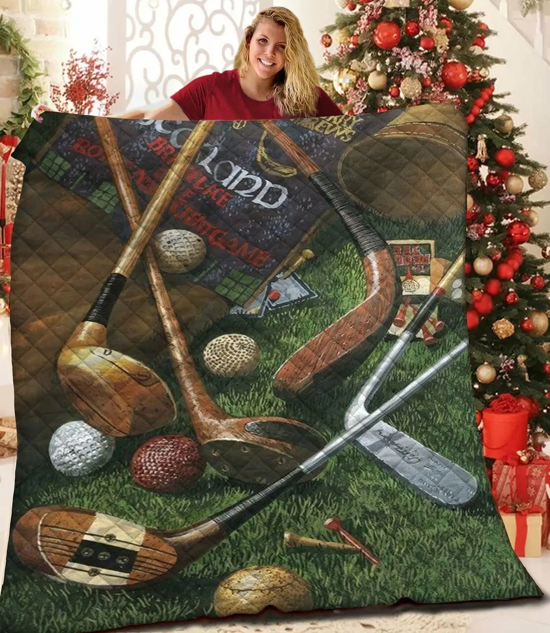 Golf Quilt Xun and Home Decor