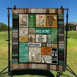 Golf Yh3010307 Quilt Blanket and Home Decor