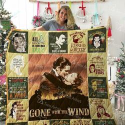 Gone With The Wind Quilt Blanket 02107 and Home Decor