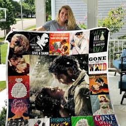 Gone With The Wind Quilt Blanket 0317 and Home Decor