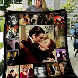 Gone With The Wind Quilt Blanket Hvt280508  Quilt and Home Decor