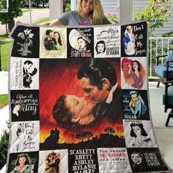 Gone With The Wind Quilt Blanket M040608  Quilt and Home Decor