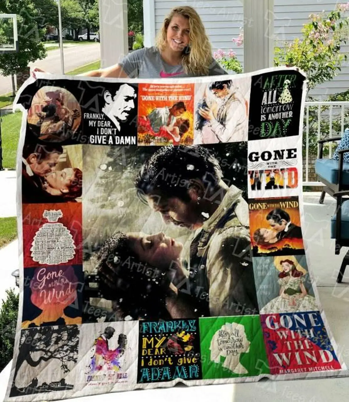 Gone With The Wind Quilt Blanket M110642 Quilt and Home Decor