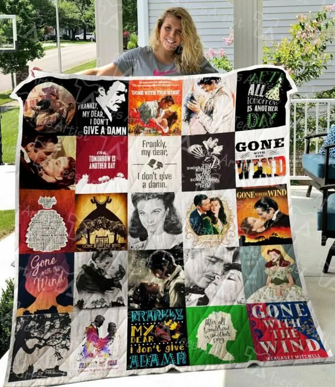 Gone With The Wind Quilt Blanket M110643 Quilt and Home Decor