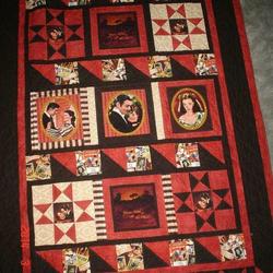 Gone With The Wind Quilt Blanket Tr12  Quilt and Home Decor
