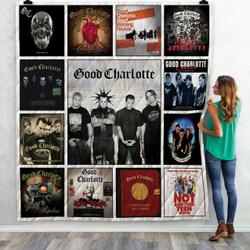Good Charlotte Albums Quilt Blanket 02 and Home Decor
