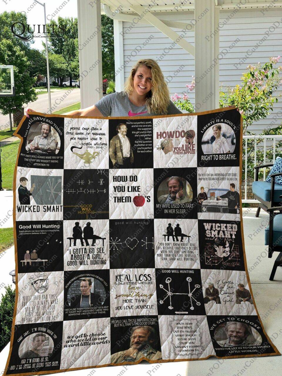 Good Will Hunting Quilt Blanket For Fans Ver 25 and Home Decor