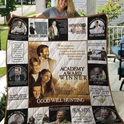 Good Will Hunting Quilt Blanket  Limited Quilt Blanket and Home Decor
