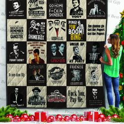 Goodfellas Poster Quilt 2    and Home Decor