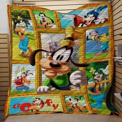 Goofy  Quilt Blanket  Quilt and Home Decor
