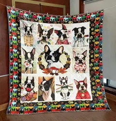 Gorgeous Boston Pkd240681 Quilt Blanket and Home Decor
