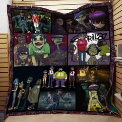 Gorillaz Quilt and Home Decor