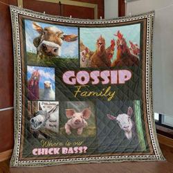 Gossip Family Quilt Blanket Ytp0  Quilt and Home Decor
