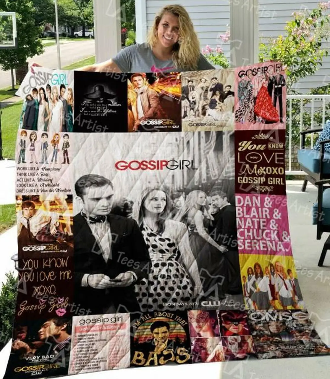Gossip Girl Quilt Blanket M120644 Quilt and Home Decor