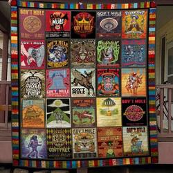 Gov_T Mule Quilt Blanket Hvt310512  Quilt and Home Decor