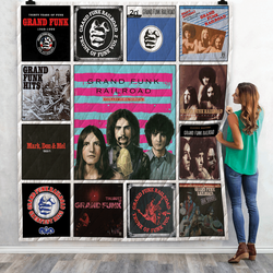 Grand Funk Railroad Complications Quilt Blanket Ver 13 and Home Decor