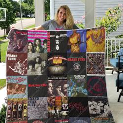 Grand Funk Railroad Quilt Blanket For Fans Ver 25 and Home Decor