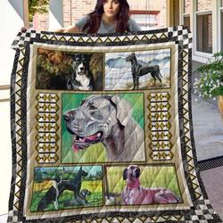 Great Dane Quilt Xik and Home Decor