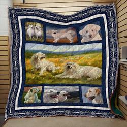 Great Pyrenees Qui34001 3D Personalized Customized Quilt Blanket 34 and Home Decor