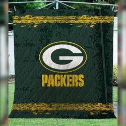 Green Bay Packers 3D Personalized Customized Quilt Blanket 986 and Home Decor