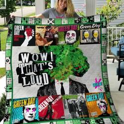 Green Day Quilt Blanket Hvt280510  Quilt and Home Decor