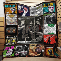 Green Day Quilt Blanket Th0907 and Home Decor