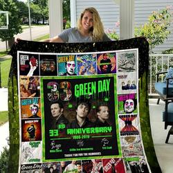Greenday Quilt Blanket and Home Decor