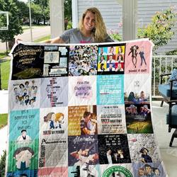 Grey S Anatomy Quilt Blanket 0414 and Home Decor