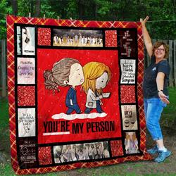 GreyS Anatomy Quilt Blanket and Home Decor