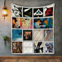 Grizzly Bear Album Covers Quilt Blanket and Home Decor