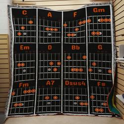 Guitar 4 Quilt and Home Decor