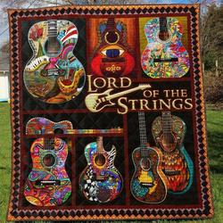 Guitar Bi090702B Tbg Quilt Blanket and Home Decor