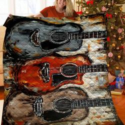 Guitar Quilt Ugf and Home Decor
