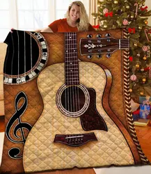 Guitar Quilt Ugz and Home Decor