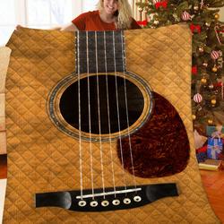 Guitar Quilt Uho and Home Decor