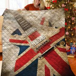 Guitar Quilt Uhy and Home Decor