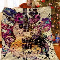 Guitar Quilt Ukb and Home Decor