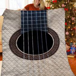 Guitar Quilt Ulp and Home Decor