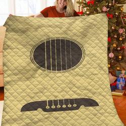 Guitar Quilt Und and Home Decor