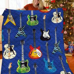 Guitar Quilt Wjp and Home Decor