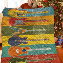 Guitar Quilt Wjz and Home Decor