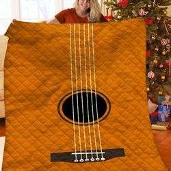 Guitar Quilt Wnv and Home Decor