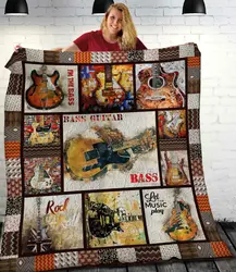 Guitar Quilt Wop and Home Decor