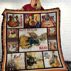 Guitar Quilt Wou and Home Decor