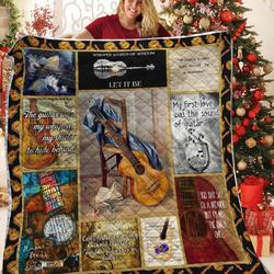 Guitar Quilt Wpe and Home Decor