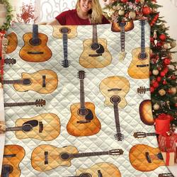 Guitar Quilt Wpy and Home Decor