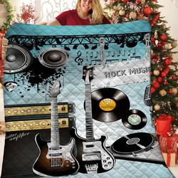 Guitar Quilt Wrc and Home Decor